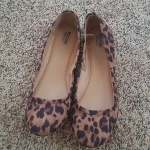 Mossimo 8 1/2 leopard cheetah ballet flats shoes